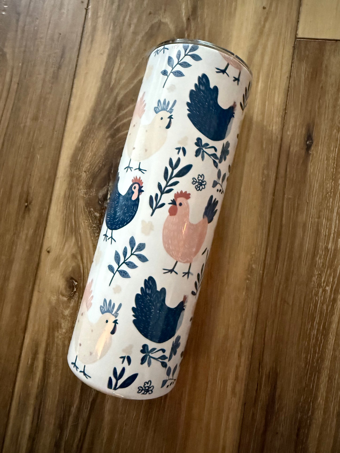 Boho chicken tumbler