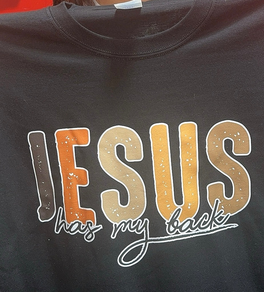 Lyds Jesus has my back