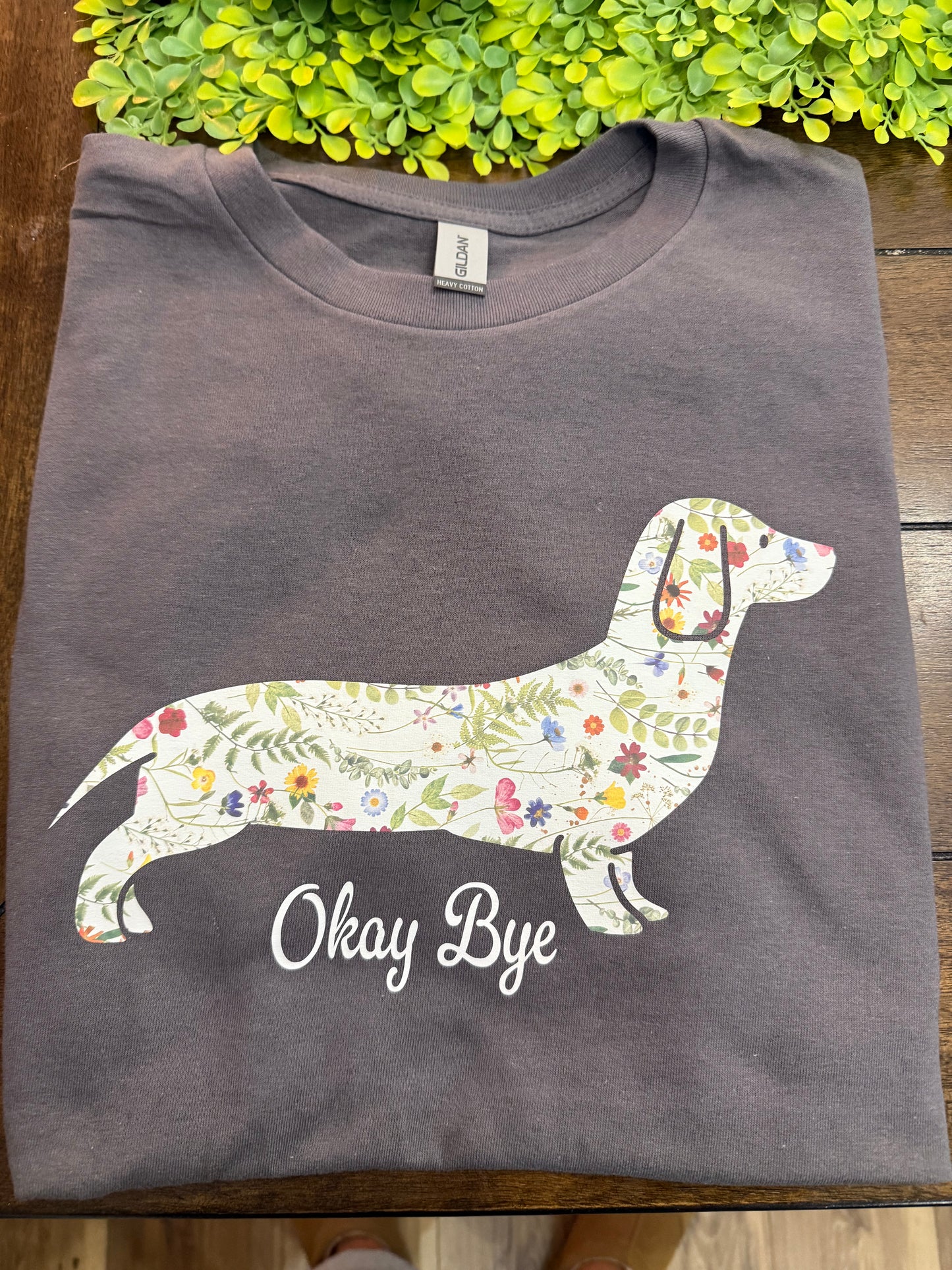 Okay Bye floral animal (any animal, make note at checkout )