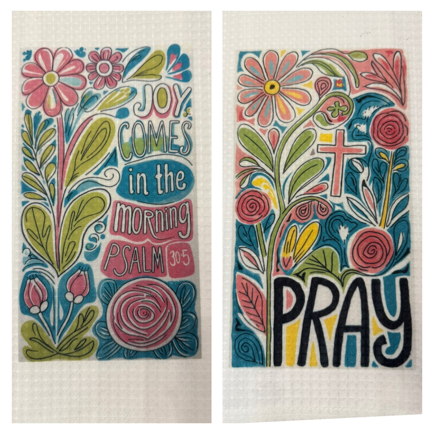 2 pack pray kitchen towels