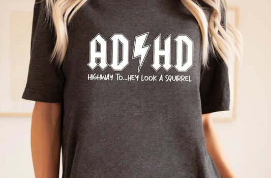 ADHD look a squirrel