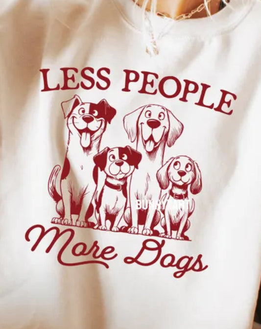 More Dogs, less people