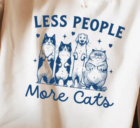 More cats , less people