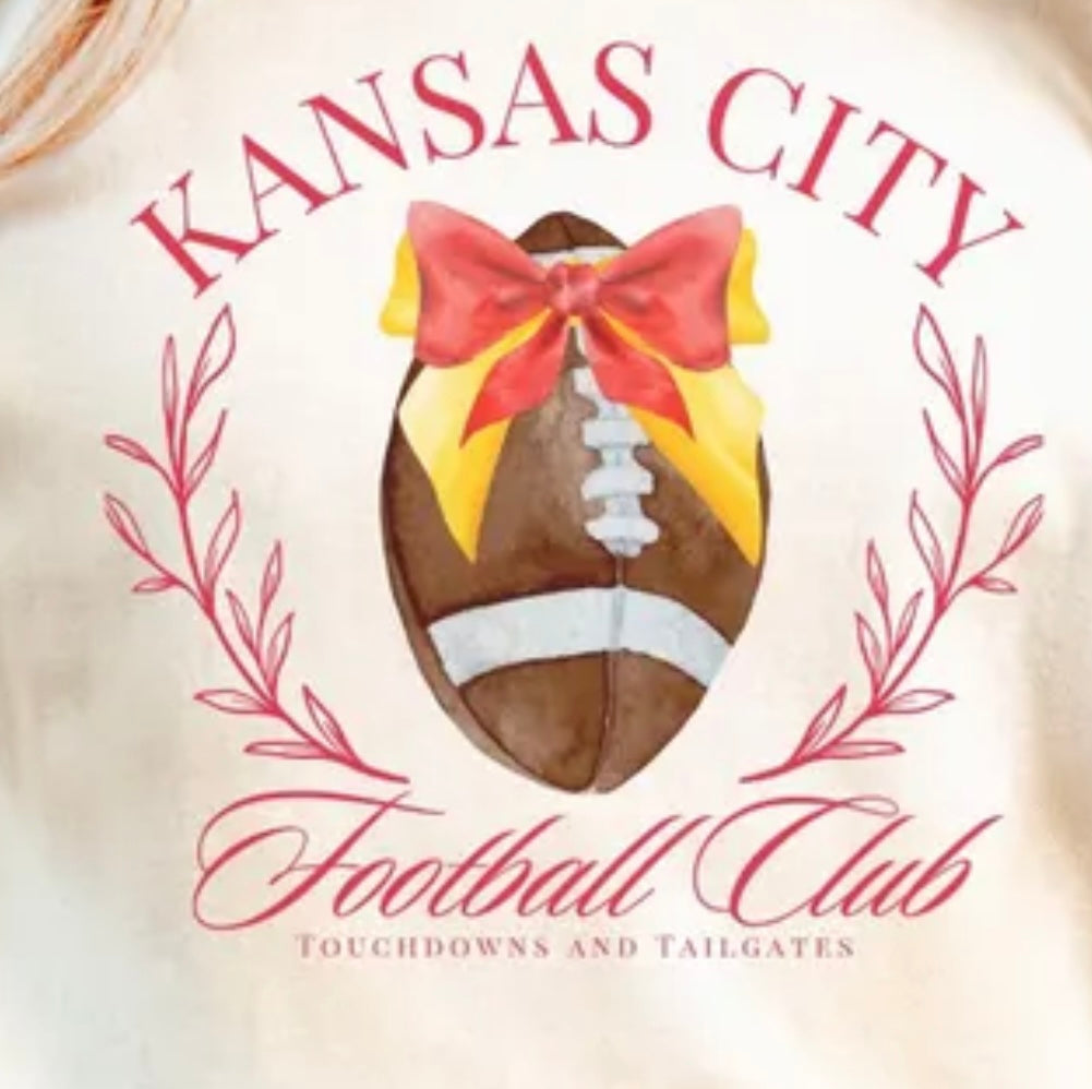 Kansas City social club Football Sweatshirt