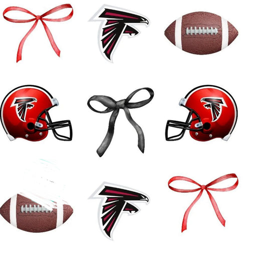 Atlanta Falcon bows