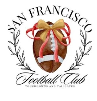 San Francisco social club Football T-Shirt