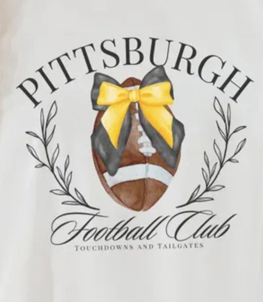 Pittsburgh social club Football Sweatshirt