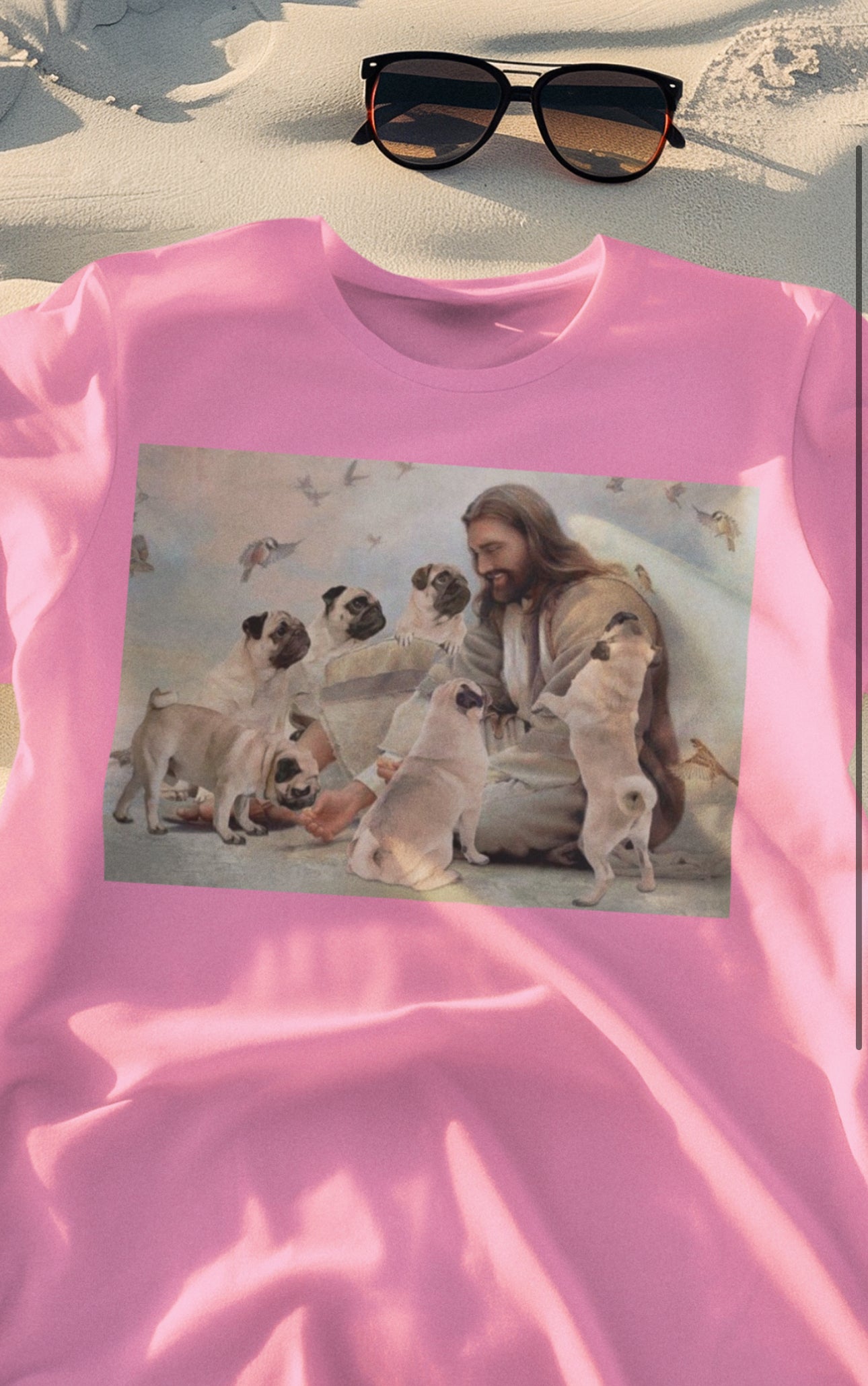 Jesus and pugs