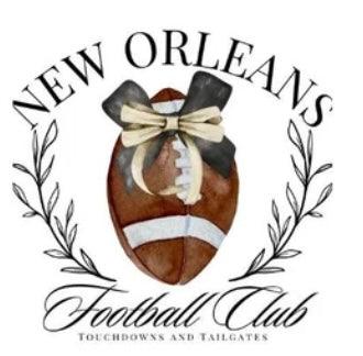 New Orleans Social Club Football T-Shirt