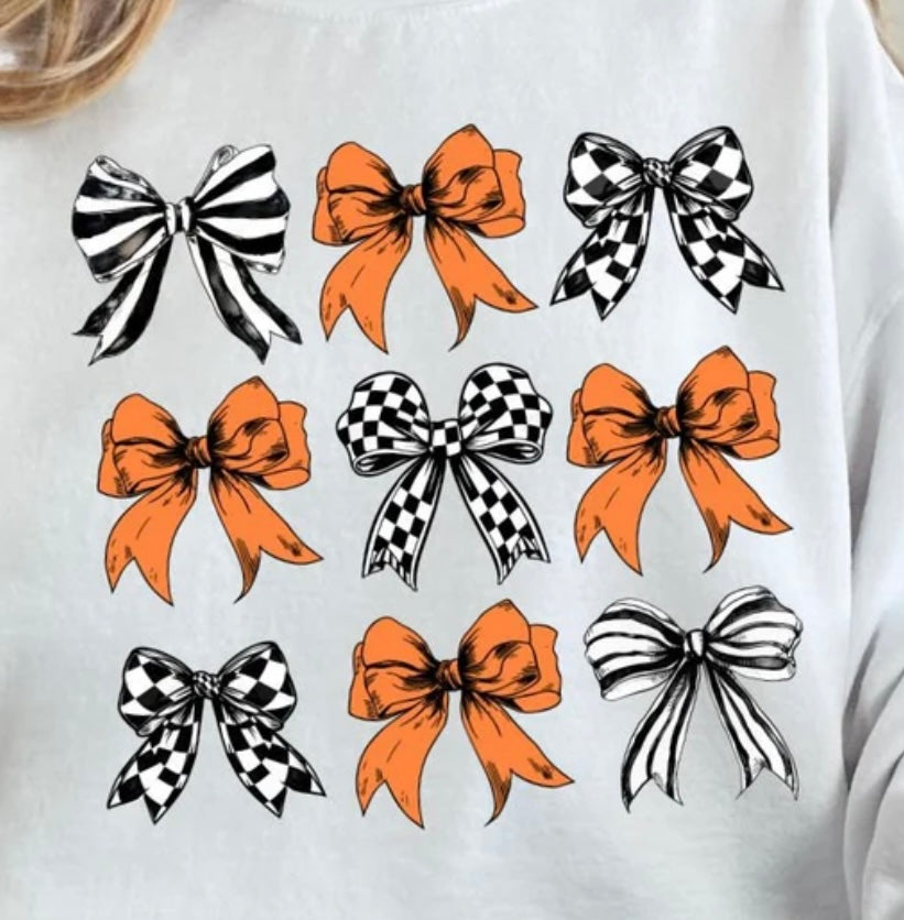 Halloween Colored Bows