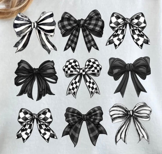 Black & White Bows