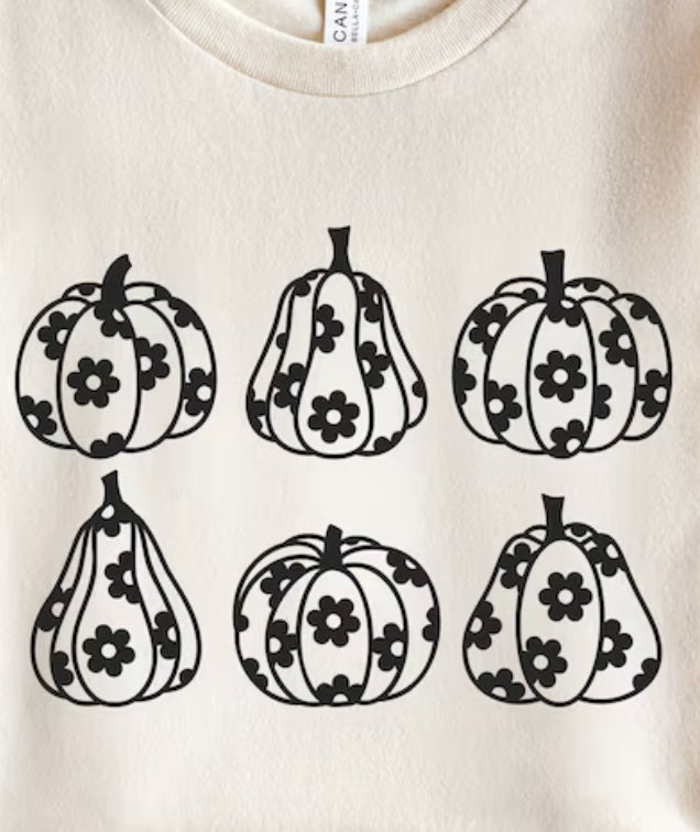 Flower Pumpkins