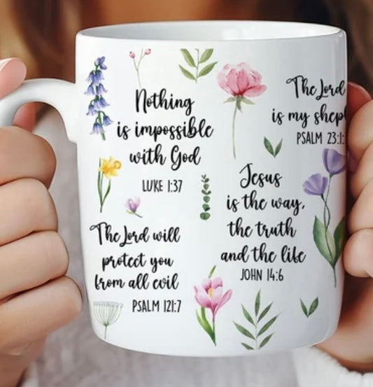 Nothing Is Impossible With God Mug