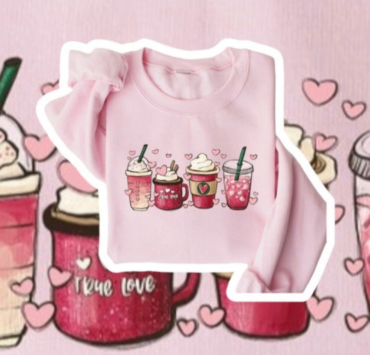 Valentine Coffee Sublimation