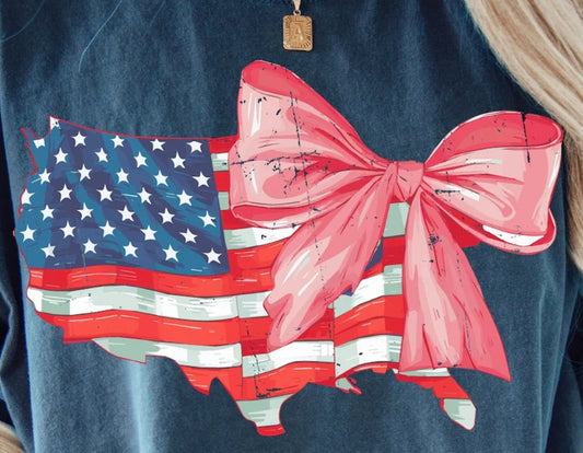 Pink American Bow