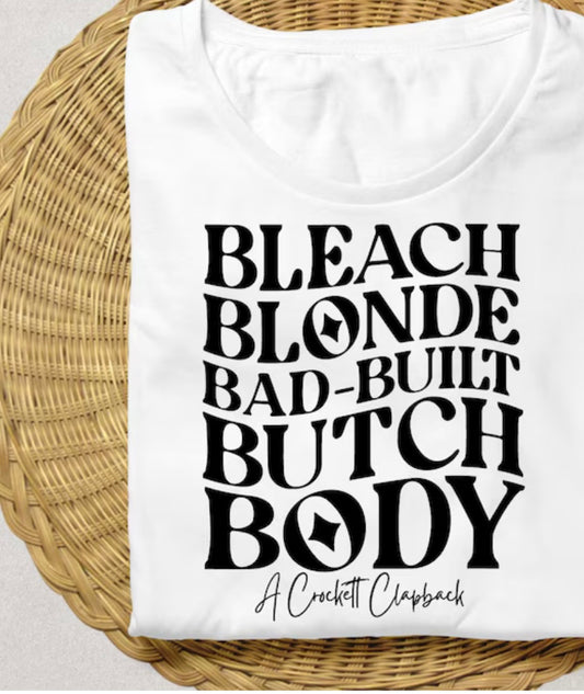 Bleach Blonde Bad Built Butch Body