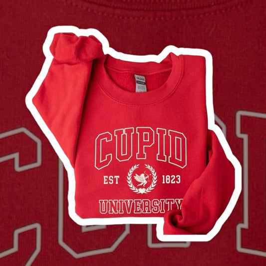 Cupid University Valentine White